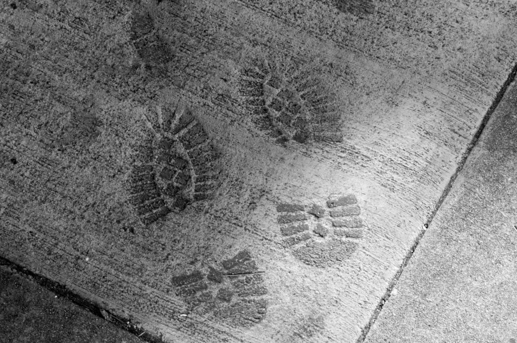 construction footprints